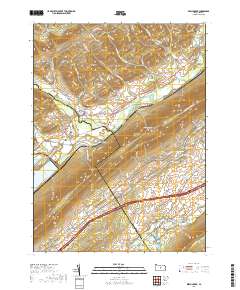 Beech Creek 2019 topographic map thumbnail