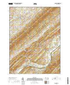 Belleville 2019 topographic map thumbnail