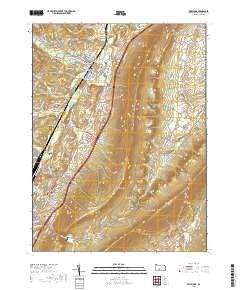 Bellwood 2019 topographic map thumbnail
