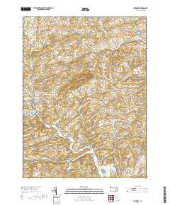 Bernville 2019 topographic map thumbnail