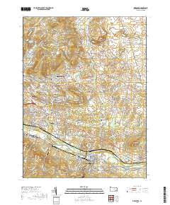 Birdsboro 2019 topographic map thumbnail