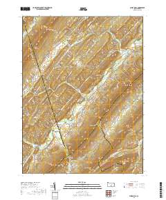 Blairs Mills 2019 topographic map thumbnail