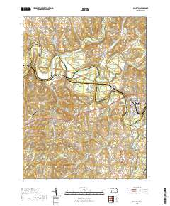 Blairsville 2019 topographic map thumbnail