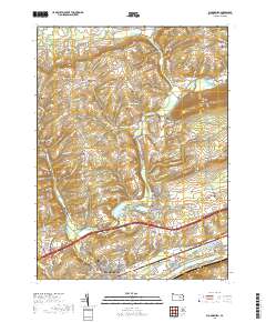 Bloomsburg 2019 topographic map thumbnail