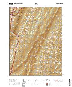 Breezewood 2019 topographic map thumbnail