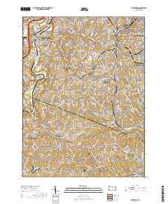 Bridgeville 2019 topographic map thumbnail