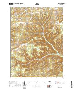 Brookland 2019 topographic map thumbnail