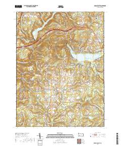 Brush Valley 2019 topographic map thumbnail