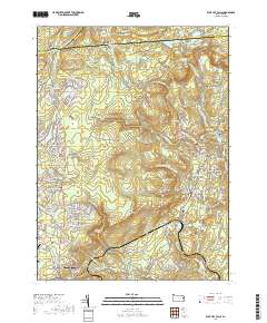 Buck Hill Falls 2019 topographic map thumbnail