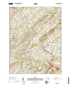 Buckingham 2019 topographic map thumbnail