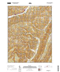 Buffalo Mills 2019 topographic map thumbnail