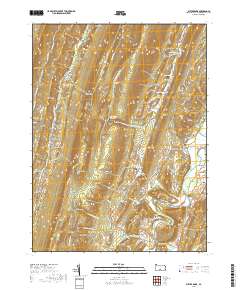 Butler Knob 2019 topographic map thumbnail