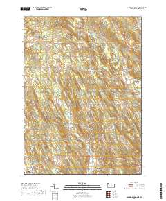 Cambridge Springs NE 2019 topographic map thumbnail