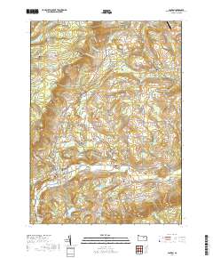 Canton 2019 topographic map thumbnail