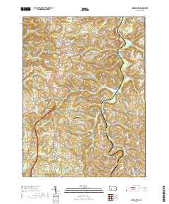 Carrolltown 2019 topographic map thumbnail