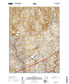 Catasauqua 2019 topographic map thumbnail