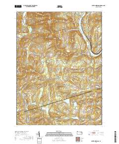 Center Moreland 2019 topographic map thumbnail