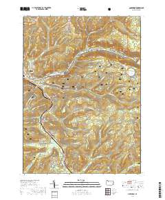 Clarendon 2019 topographic map thumbnail