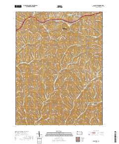 Claysville 2019 topographic map thumbnail