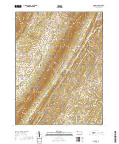 Clearville 2019 topographic map thumbnail