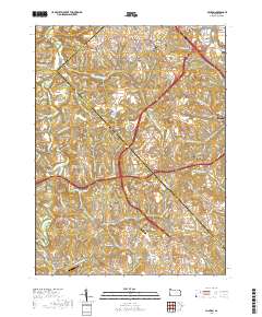 Clinton 2019 topographic map thumbnail