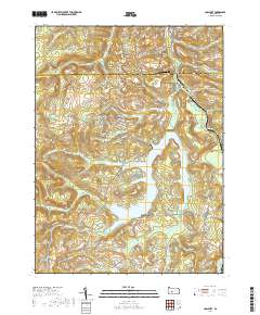 Coalport 2019 topographic map thumbnail