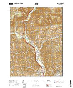 Cogan Station 2019 topographic map thumbnail