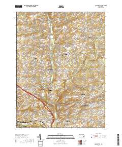 Collegeville 2019 topographic map thumbnail