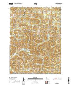 Coolspring 2019 topographic map thumbnail