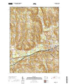 Corry 2019 topographic map thumbnail