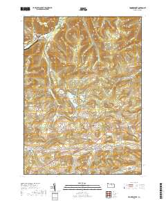 Crooked Creek 2019 topographic map thumbnail