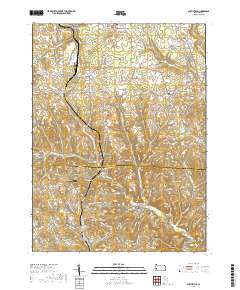 Curtisville 2019 topographic map thumbnail
