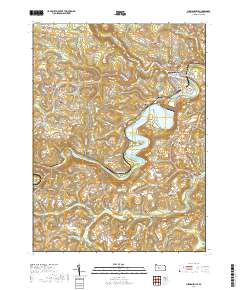Curwensville 2019 topographic map thumbnail