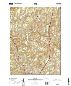 Dalton 2019 topographic map thumbnail
