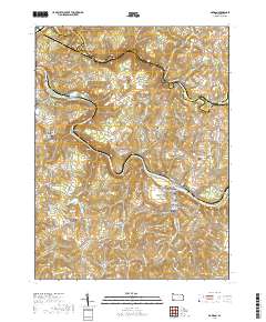 Dawson 2019 topographic map thumbnail