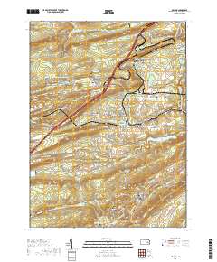 Delano 2019 topographic map thumbnail