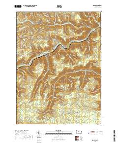 Dents Run 2019 topographic map thumbnail