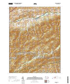 Dickinson 2019 topographic map thumbnail
