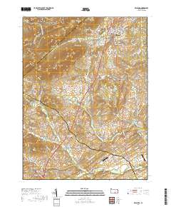 Dillsburg 2019 topographic map thumbnail