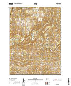 Distant 2019 topographic map thumbnail