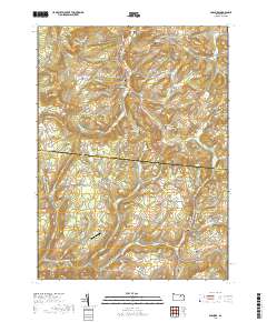 Dushore 2019 topographic map thumbnail