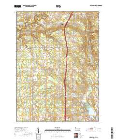 Edinboro North 2019 topographic map thumbnail