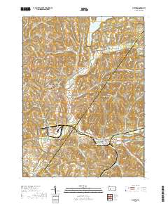 Elderton 2019 topographic map thumbnail