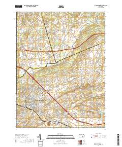 Elizabethtown 2019 topographic map thumbnail