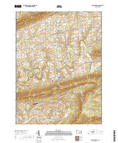 Elizabethville 2019 topographic map thumbnail