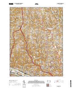 Emsworth 2019 topographic map thumbnail