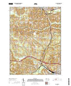 Falls Creek 2019 topographic map thumbnail