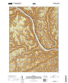 Farrandsville 2019 topographic map thumbnail