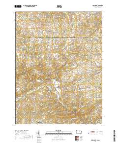Fawn Grove 2019 topographic map thumbnail