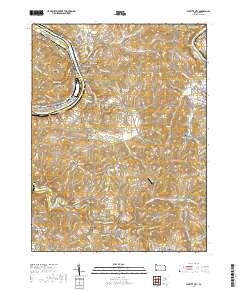 Fayette City 2019 topographic map thumbnail